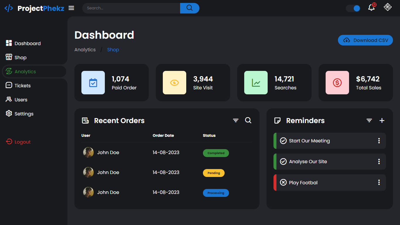 Admindashboard